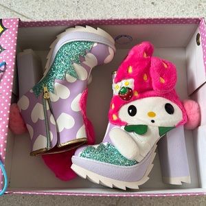 Irregular Choice Sanrio Little twin stars boots